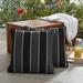 Red Barrel Studio® Cox Sunbrella Peyton Granite Outdoor Throw Pillow Polyester/Polyfill/Acrylic | 20 H x 20 W in | Wayfair