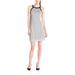 Nine West Dresses | $100 Nine West Disco Diamond Metallic Shift Dress | Color: Black/Silver | Size: 8