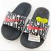 Nike Shoes | Nike Child’s Kawa Slide Print (Gs/Ps) - Nwt | Color: Black/White | Size: Child's 13c