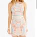 Urban Outfitters Dresses | J.O.A. Embroidered Bodycon Mini Dress | Color: Blue/Orange/Pink/Red | Size: S