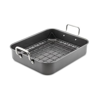 New Roasting Pan Non-Stick Rectangular Carbon Steel Baking Oven Tray Cooking AU, 