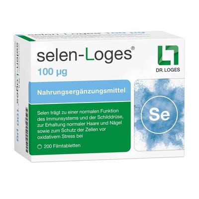Selen-Loges 100 µg Filmtabletten 200 St Image