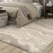Orian Rugs Super Shag Cascade Ivory Stain Resistant Area Rug