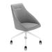 Danyal Mid-Century Two-Toned Fabric Swivel Desk Chair by Furniture of America