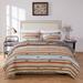 Barefoot Bungalow Painted Desert Oversized Quilt and Pillow Sham Set