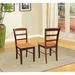 August Grove® Solid Wood Dining Chair Wood in Brown | 35.24 H x 18.11 W x 19.3 D in | Wayfair ATGR1106 29586014