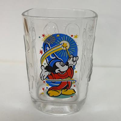 Disney Dining | Disney Mickey Fantasia Collectable Glass Tumbler | Color: Red/White | Size: Os