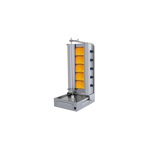 Dönergrill/Gyrosgrill – 5 Brenner – Motor unten – max. 100 kg