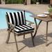 Arden Selections Outdoor 21 x 21 in. Dining Chair Cushion Set