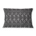 SIERRA BLACK Indoor|Outdoor Lumbar Pillow By Kavka Designs