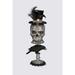 Karen Didion Originals Silver Skull Pedestal Resin | 20 H x 9 W x 8 D in | Wayfair HA20-04