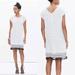 Madewell Dresses | Madewell Scatterblock Geometric Tassel Shift Dress | Color: Black/White | Size: S