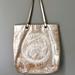 Converse Bags | Converse One Star Metallic Tote Bag Purse | Color: Brown/Silver | Size: Os