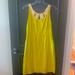 J. Crew Dresses | J Crew Silk Ribbon Neck Detail Dress | Color: Green/Yellow | Size: 6