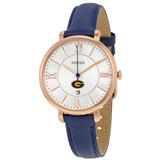 Women's Fossil Grambling Tigers Jacqueline Leather Watch