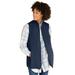 Plus Size Women's Zip-Front Quilted Vest by Woman Within in Navy (Size L)