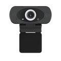 IMILAB Webcam 1080P Full HD con Coperchio/Treppiede/Microfono, Video Call Web Cam Plug And Play per PC Laptop Notebook Web Camera Compatibile con Windows/Mac/Android, Nero