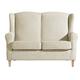 Max Winzer Sofa 2-Sitzer Lorris Chenille beige