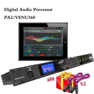PA2/VENU360 processeur Audio à 2 entrées et 6 sorties logiciel d'origine support de pilote Audio Pro