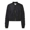 Noisy may Women's NMSADIE L/S New Jacket BG S, Black Detail: Black Lining, L