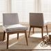 Corrigan Studio® Benedetta Side Chair Upholstered/Fabric in Gray | 29.92 H x 21.46 W x 23.03 D in | Wayfair 47E8AB2535214C75A16201938325D2CB