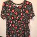 Lularoe Dresses | Beautiful New Sexy Lularoe Carly S Floral | Color: Blue/Red | Size: S