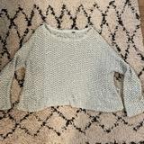 Free People Sweaters | Free People Chunky Knit Sweater | Color: Green | Size: M