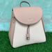 Kate Spade Bags | Kate Spade Md Flap Backpack Leila Colorblock | Color: Cream/Tan | Size: Md