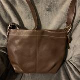 Coach Bags | Coach Leather Duffel F15064 Shoulder Bag | Color: Brown | Size: Os