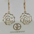 Giani Bernini Jewelry | Giani Bernini Flower Outline Drop Earrings | Color: Gold/Silver | Size: Os