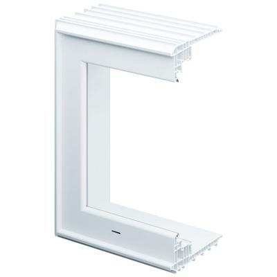 ACO Therm 3.0 Leibungsrahmen Standard für Fertigteilwerk mit Holzaussteifung FTW, 100x50 cm, 24 cm