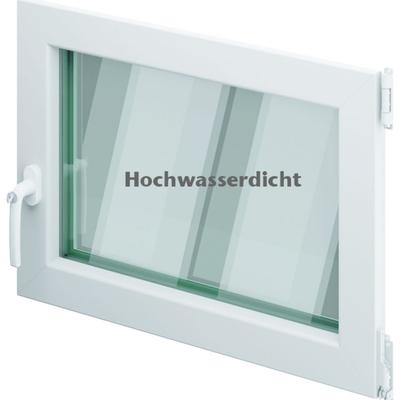 ACO Therm 3.0 Fenstereinsatz Dreh/Kipp Hochwasserdicht mit 3-fach WSG VSG, Anschlag links, 100x50 cm