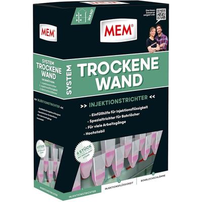 System Trockene Wand Injektionstrichter, 6 Stk - MEM