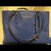 Michael Kors Bags | Bnwt Michael Kors Tote In Blue Saffiano Leather. | Color: Blue | Size: Large