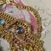J. Crew Jewelry | J. Crew Gold Jeweled Chain Bracelet | Color: Gold | Size: 7-1/4"L