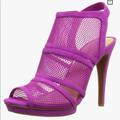 Jessica Simpson Shoes | Jessica Simpson Fedelee Mesh Platform Shooties | Color: Pink | Size: 7.5