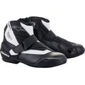 Alpinestars SM-1 R V2 Scarpe da moto, nero-bianco, dimensione 40