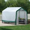 Shelterlogic - Shelter Logic Foliengewächshaus, 4,32 m² weiß / grün 180 x 240 x 200 cm (l x b x h)