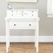 Safavieh Abigail White Storage Fold Down Desk