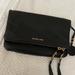Michael Kors Bags | Black Michael Kors Leather Clutch | Color: Black | Size: Os