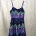 American Eagle Outfitters Dresses | American Eagle Outfitters Cut Out Summer Dress 0 | Color: Blue/Purple | Size: 0