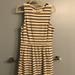 J. Crew Dresses | J Crew Blue And Cream Striped Dress | Color: Blue/Cream | Size: M