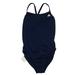 Adidas Swim | Adidas Infinitex+ Solid C-Back 1-Piece Swimsuit 22 | Color: Blue | Size: 22