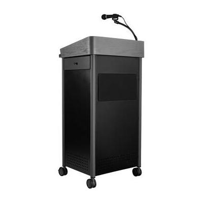 Oklahoma Sound Greystone Lectern with Sound (Charcoal) GSL-S