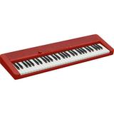 Casio CT-S1 61-Key Touch-Sensitive Portable Keyboard (Red) CT-S1 RED