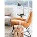 GRADUATE LOUNGE CHAIR SUNBAKED TAN LEATHER - Moe's Home Collection PK-1063-40