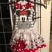 Disney Dresses | Disney Minnie Mouse Dress | Color: Black/Red | Size: 3tg