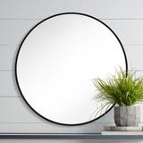 Generation Lighting Kit Midnight Black 30" Round Wall Mirror