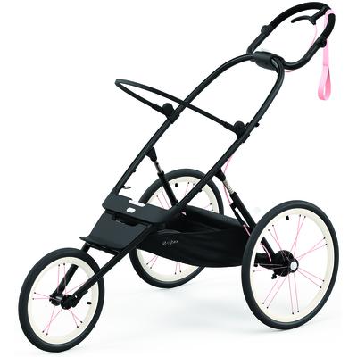 Cybex AVI Jogging Stroller Frame - Black with Pink Details