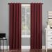 Sun Zero Cyrus Thermal Total Blackout Back Tab Curtain Panel, Single Panel